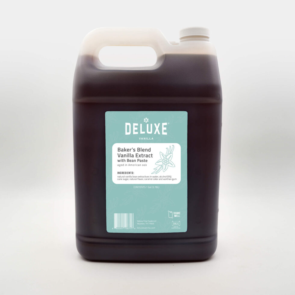 Bakers Blend Vanilla Extract with Bean Paste (1 Gallon)