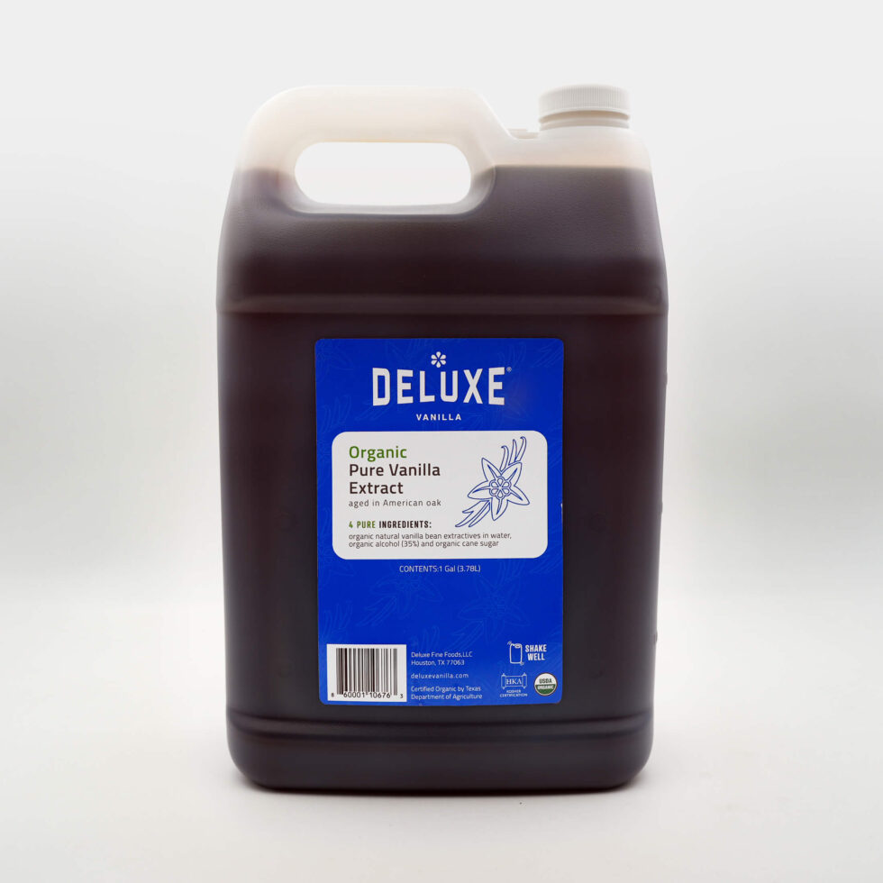 Organic Pure Vanilla Extract (1 Gallon)