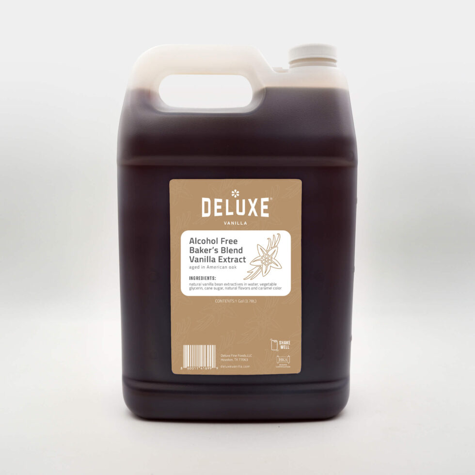 Alcohol Free Bakers Blend Vanilla Extract (1 Gallon)
