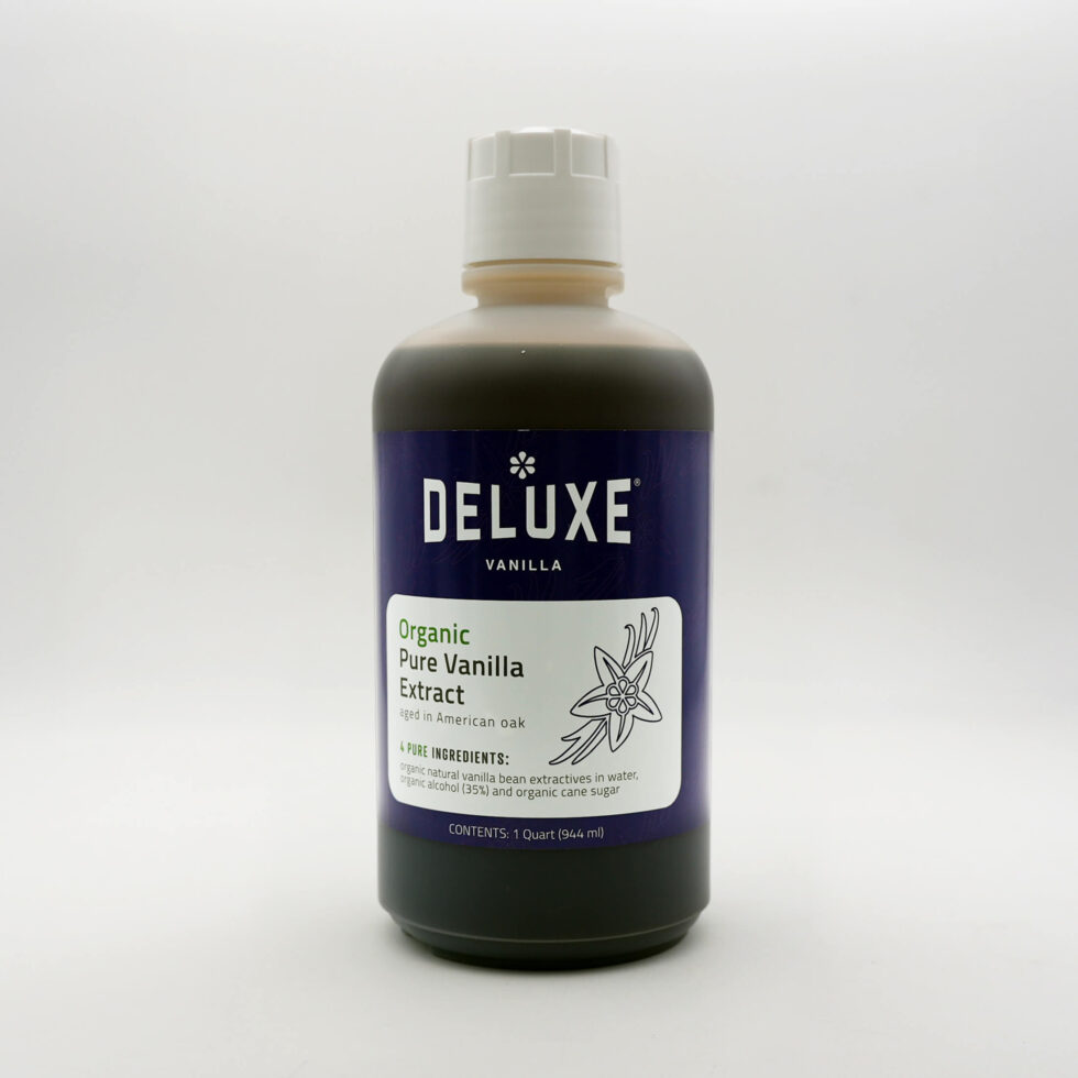 Organic Pure Vanilla Extract (1 Quart)